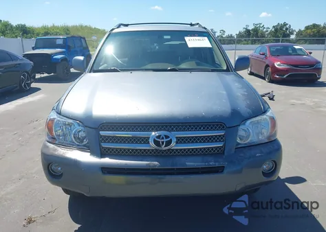 2006 Toyota Highlander Hybrid Limited V6 from USA, damaged, VIN JTEDW21AX60008646